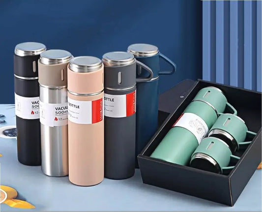 TERMO CON POCILLO ALUMINIO